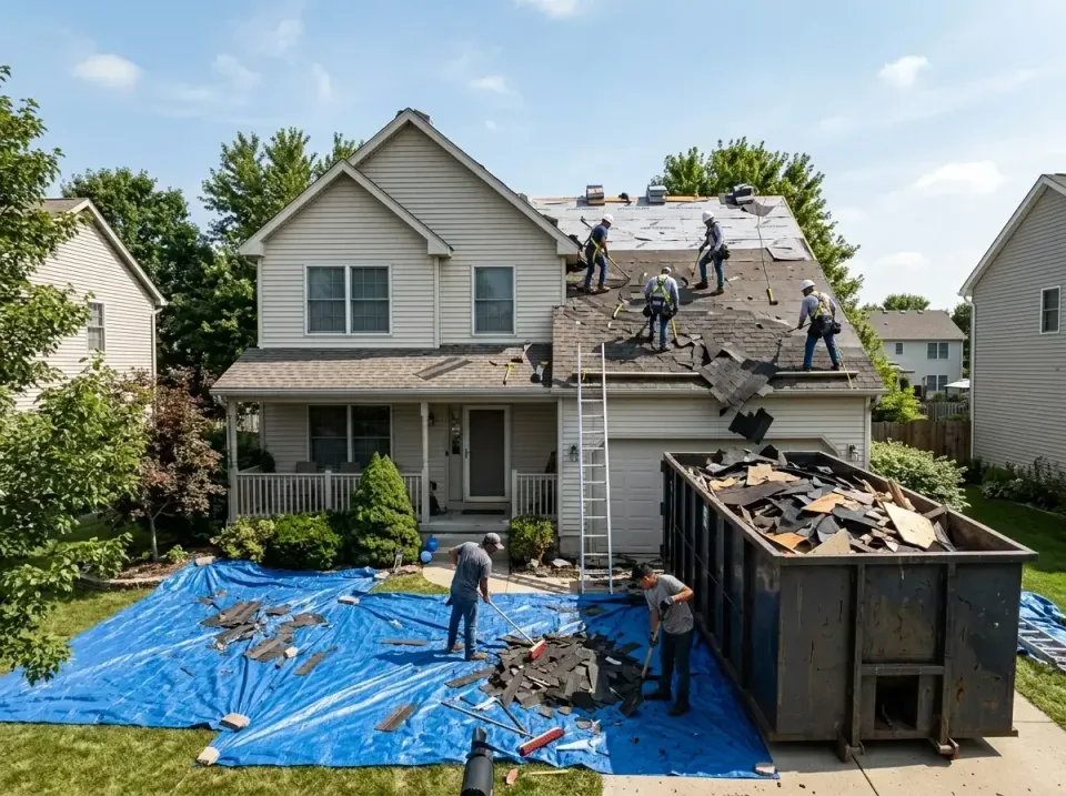 roof-replacement-debris-remova-004 — frequently asked questions, Cheapest Dumpster Rentals in Vero Lake Estates, FL